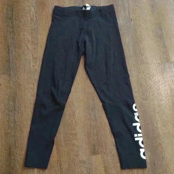 Adidas black leggings size small - Picture 1 of 5